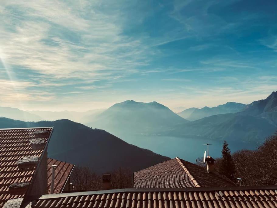 Chalet La Terrazza Vista Lago Беллано Экстерьер фото